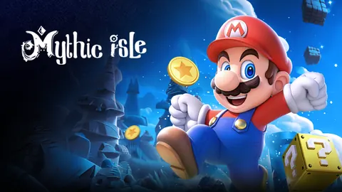 Mythic Isle สล็อต โลโก้ค่ายสล็อต Mythic Isle